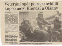 Races in Knovízi-article from a newspaper