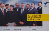 Founding members of ODS in Pilsen, communal election 1994