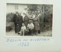Besuch der Großeltern 1963