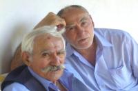 With his elder brother, István 1995