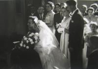 Marriage with wife Růžena