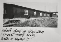 Sběrný tábor pro ostravské Němce ve Vítkovicích