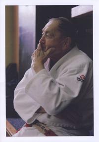 Vladimír Lorenz v kimonu
