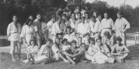 Kitayama among his students in Petersburg