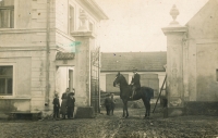 Father on a horse, circa 1929