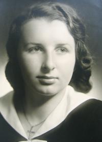 JUDr. Musilová in 1945