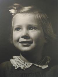 Childhood, 3 years old (1944)