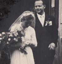 svatba Šlechtových, 1958