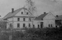 Family farm in the village of Žerotín sometime in 1940