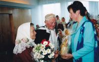 2003: 60. výročí svatby manželů Komosných