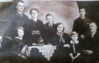 rodina Fábryovcov, fotka z 30. rokov