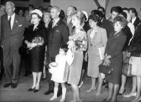 Svatba Karla Engliše nejmladšího s Jitkou Trojkovou, rok 1963
