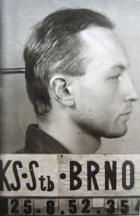 Bohumil Kolář photo from prison