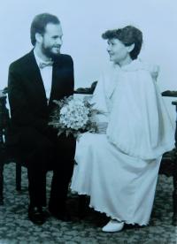 Wedding photos of Milan and Lydia Uhlířová