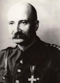 Otec plukovník Stanislaw Jaxa-Rozen