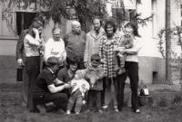 Family. Siblings and partners, parents. 1974
