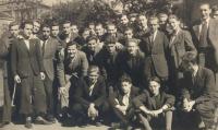 Before graduation 1944-1945