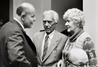 S Vladimírem a Světlou Karfíkovými 1986
