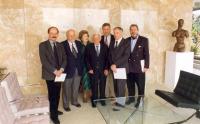 Rare meeting in the Tugendhat villa in 1995
