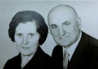 Parents Anna and Josef Holátka
