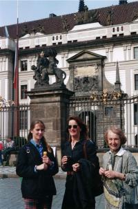 Olička s Kathleen, Praha 1997