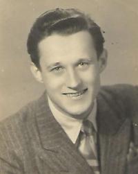 Vladimír Měřínský as a student in Brno, 1953-55