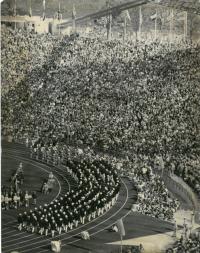 Opening the Olympic Games in Munich