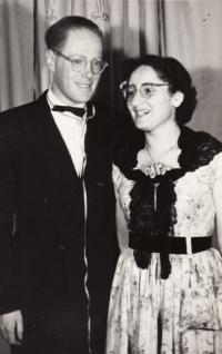 Jan and Eva Roček 1952