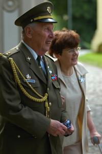 Pavel Koutenský with his wife