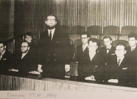 Witness at his university graduation, Prague, 1964