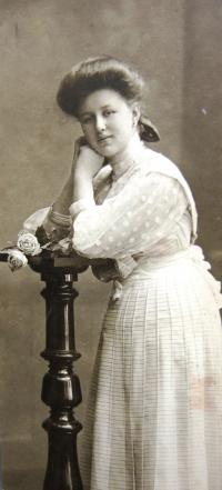 Mother as a young lady