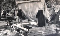 Tchelet Lavan summer camp. Rakousy 1938.