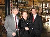 Promoce Pavlova syna Odeda. Zprava Pavel Friedmann s manželkou Relly, syn Oded Friedmann. Law School, Freiburg 2006.