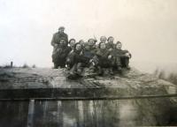 Skupina čs. vojáků u Dunkerque (a v mlze)