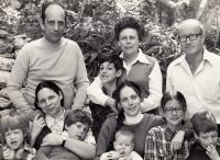 S rodinou v Izraeli, rok 1978