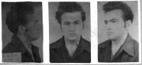 Jozef Melek - photo from criminal investigation list (1952)