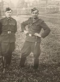Uncle Václav Bešta in Czechoslovakia. Army Corps