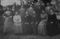 family - father - uncles and aunts in later years