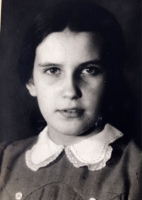 Portrait of Eva Kotková. Prague, 1942