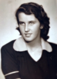 Portrait of Eva Kotková. Prague, 1951