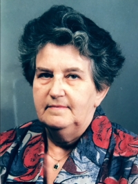 Portrait of Eva Kotková. Prague, 1996