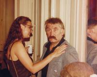 1982, Zuzana s Pavlem Landovským