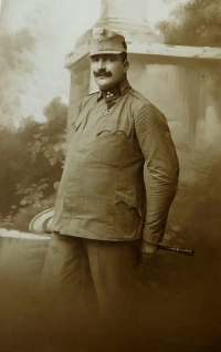 Otec Jan Höchsmann v rakousko uherské armádě
