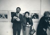 Pavel Dias s matkou, 80. léta 20. stol.