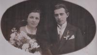 wedding of parents - year 1928
