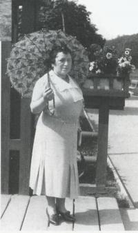 Grandmother Františka Siegerová