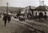 Ulice Dlouhá v roce 1924