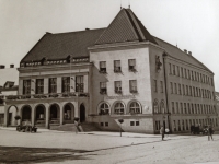 Pohled na radnici ve Zlíně v roce 1931