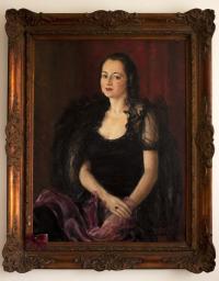 Portrait of Eliška Hamšíková (Hartmannová)