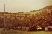 Drozdovská Pila camp in 1969